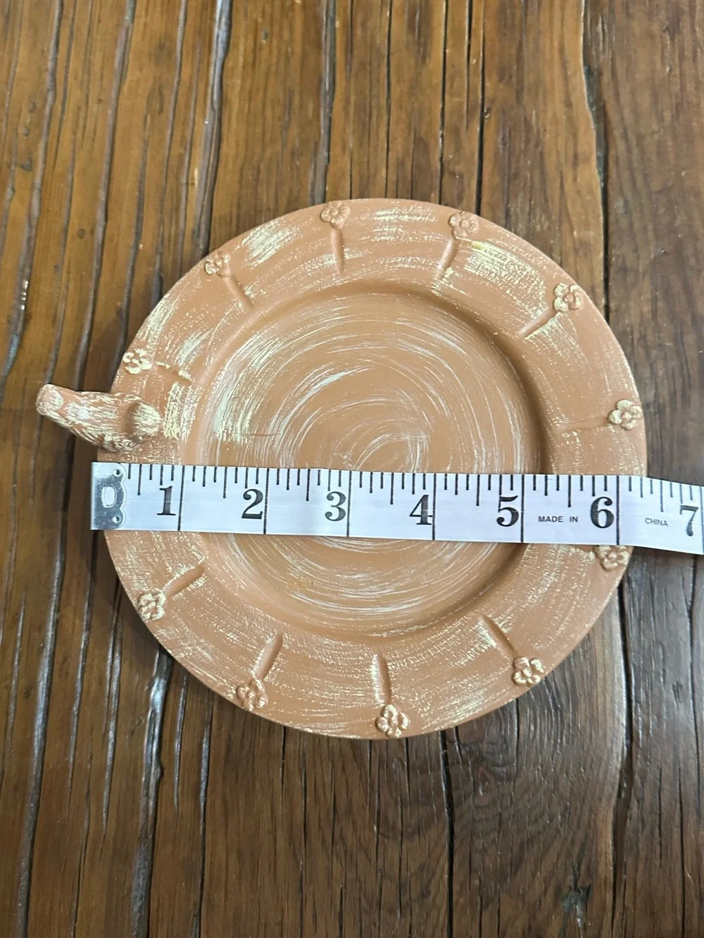 The White Barn Candle Co. Terra Cotta Candle Holder Bird Bath #2 - Picture 11 of 16